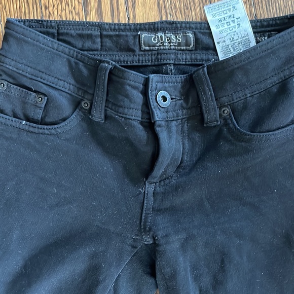 Guess Black Y2K Low Rise Brittany Skinny Jean - Picture 2 of 6